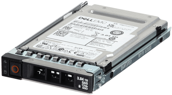 Image of Dell 3.84TB 12Gbps vSAS Mix Use TLC SED 2.5 SSD KRM6VVUG3T84