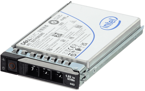 Image of Dell 1.92TB PCIe Gen4 NVMe Read Intensive TLC 2.5 SSD D7-P5500