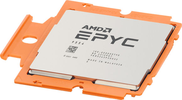 Image of AMD EPYC 9554 64C 3.1GHz 256M DDR5-4800 360W (Dell)