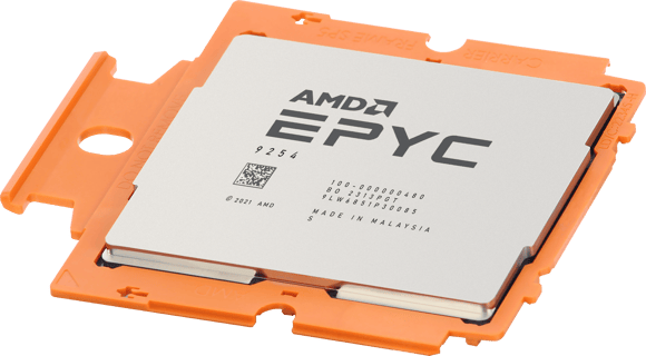 Image of AMD EPYC 9254 24C 2.9GHz 128M DDR5-4800 200W (Dell)