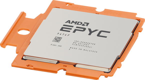 Image of AMD EPYC 9474F 48C 3.6GHz 256M DDR5-4800 360W (Dell)