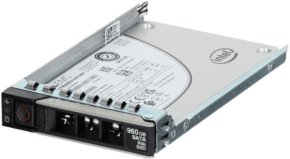 Image of Dell 960GB 6Gbps SATA Mix Use TLC 7mm 2.5 SSD D3-S4620