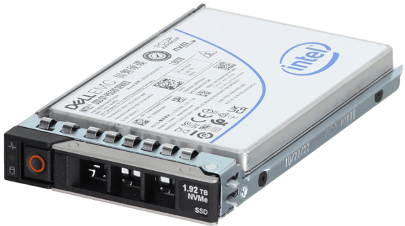 Image of Dell 1.92TB PCIe Gen4 NVMe Read Intensive TLC 2.5 SSD D7-P5520