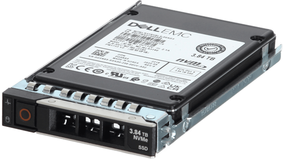Image of Dell 3.84TB PCIe Gen4 NVMe Read Intensive TLC 2.5 SSD PM1733
