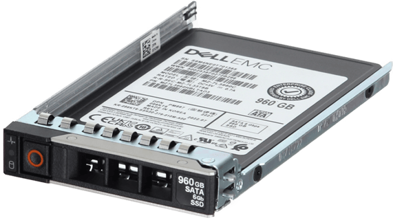 Image of Dell 960GB 6Gbps SATA Mix Use TLC 7mm 2.5 SSD PM897