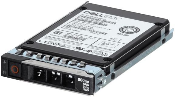 Image of Dell 800GB 24Gbps SAS Mix Use TLC 2.5 SSD PM1655 (ME4)
