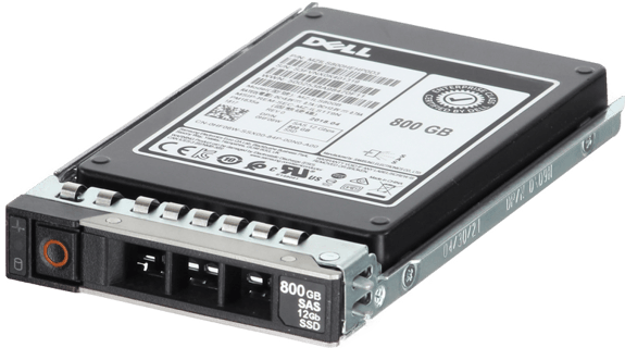 Image of Dell 800GB 12Gbps SAS Mix Use TLC 2.5 SSD PM1635a CPO