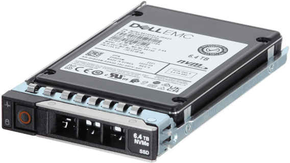 Image of Dell 6.4TB PCIe Gen4 NVMe Mix Use TLC 2.5 SSD PM1735