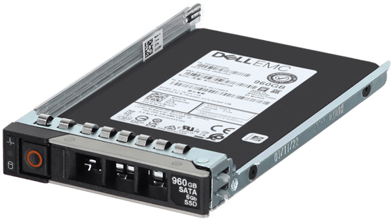 Image of Dell 960GB 6Gbps SATA Mix Use TLC 7mm 2.5 SSD 512e 5400 Max
