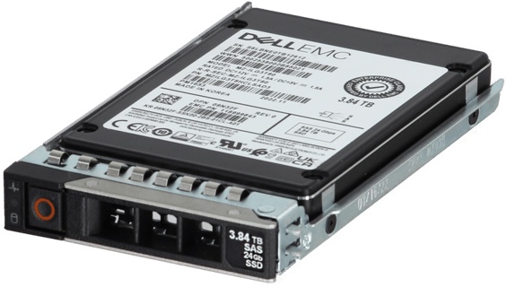 Image of Dell 3.84TB 12Gbps SAS Read Intensive TLC 2.5 SSD PM1653 (ME)