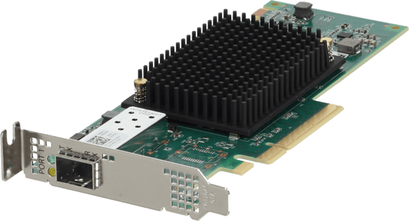 Image of Dell Emulex LPe35000 Single Port 32Gb Fibre Channel SFP+ HBA Low Profile