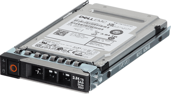 Image of Dell 3.84TB 24Gbps SAS Read Intensive TLC 2.5 SSD KPM7XRUG3T84 (ME)