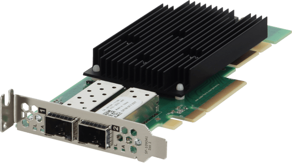 Image of Dell Solarflare XtemeScale X2522 Dual Port 25GbE SFP28 Low Profile
