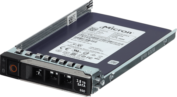 Image of Dell 3.84TB 6Gbps SATA Mix Use TLC SED 2.5 SSD 5100 Pro CPO