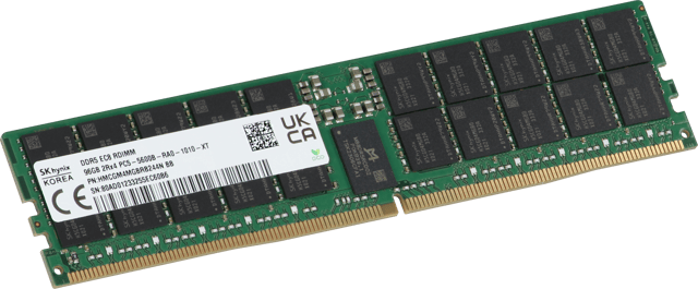 Image of Dell 96GB 2Rx4 DDR5 ECC RDIMM 5600 MT/s
