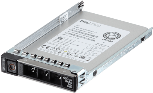 Image of Dell 480GB 6Gbps SATA Mix Use TLC 7mm 2.5 SSD SE5031 CPO