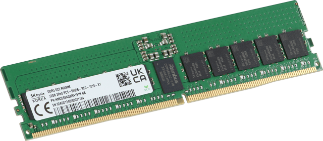 Image of Dell 32GB 2Rx8 DDR5 ECC RDIMM 5600 MT/s