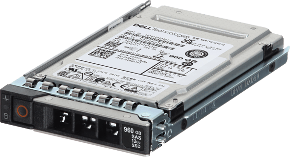 Image of Dell 960GB 12Gbps vSAS Read Intensive TLC SED 2.5 SSD KRM7VRUG960G