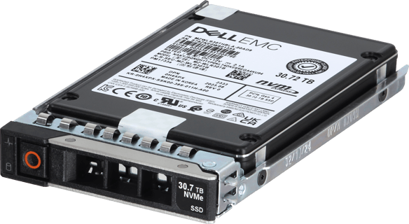 Image of Dell 30.72TB PCIe Gen4 NVMe Read Intensive QLC SED FIPS 2.5 SSD PM1733a