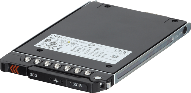 Image of Dell 1.6TB PCIe Gen5 NVMe Mix Use TLC E3.S SSD PE1030