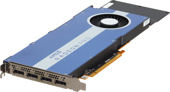 Image of Dell AMD Radeon Pro W5500 8GB GDDR6 125W PCIe x16 SW FHFL GPU