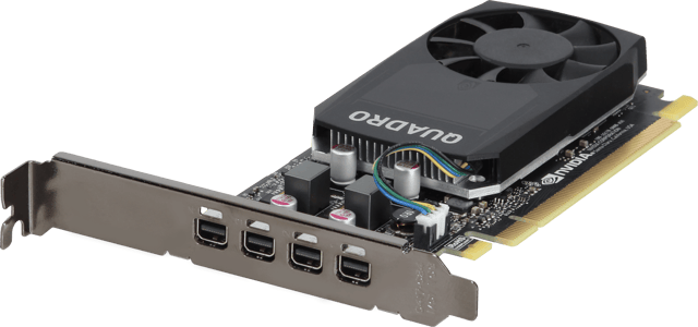 Image of Dell NVIDIA Quadro P1000 4GB GDDR5 47W PCIe x16 SW FHHL GPU