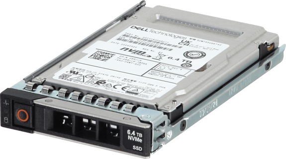 Image of Dell 6.4TB PCIe Gen4 NVMe Mix Use TLC 2.5 SSD KCM7XVUG6T40