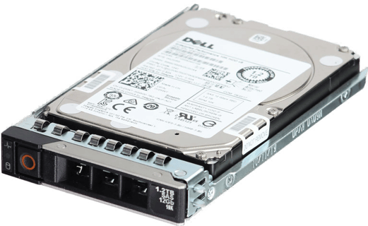 Image of Dell 1.2TB 10K 512n 12Gbps SAS SED FIPS 2.5 HDD Ent. Perf. v8 in 3.5 HYB CAR