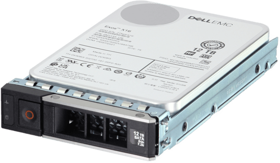 Image of Dell 12TB 7.2K 512e 6Gbps SATA 3.5 HDD Exos X16 CPO
