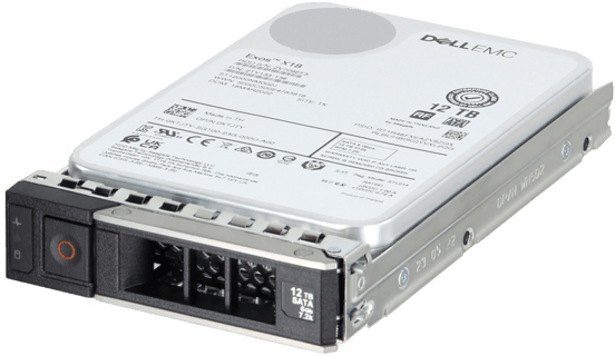 Image of Dell 12TB 7.2K 512e 6Gbps SATA 3.5 HDD Exos X18