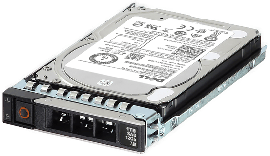 Image of Dell 1TB 7.2K 512n 12Gbps NL SAS 2.5 HDD Ent. Capacity v3