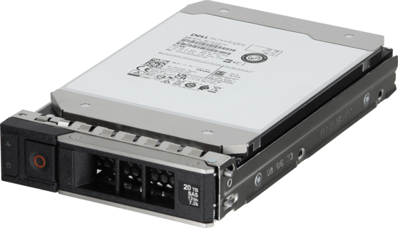 Image of Dell 20TB 7.2K 512e 12Gbps NL SAS 3.5 HDD MG10SCA