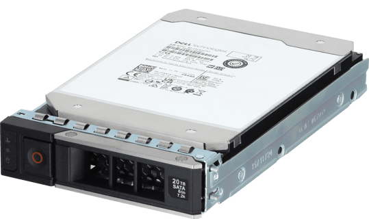 Image of Dell 20TB 7.2K 512e 6Gbps SATA 3.5 HDD MG10ACA