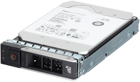 Image of Dell 22TB 7.2K 512e 12Gbps NL SAS 3.5 HDD Ultrastar DC HC570
