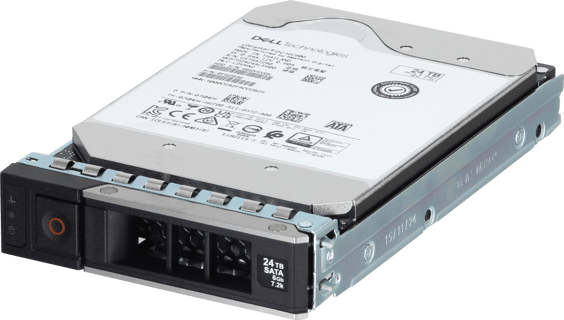 Image of Dell 24TB 7.2K 512e 6Gbps SATA 3.5 HDD Ultrastar DC HC580