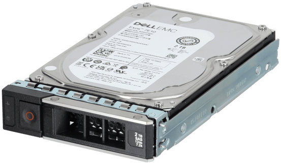 Image of Dell 2TB 7.2K 512n 12Gbps NL SAS 3.5 HDD Exos 7E10