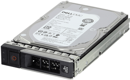 Image of Dell 2TB 7.2K 512n 6Gbps SATA 3.5 HDD Exos 7E10