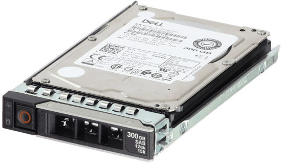 Image of Dell 300GB 15K 512n 12Gbps SAS 2.5 HDD AL14SXB in 3.5 HYB CAR