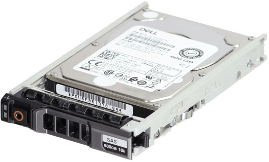 Image of Dell 600GB 10K 512n 12Gbps SAS 2.5 HDD AL15SEB in 3.5 HYB CAR