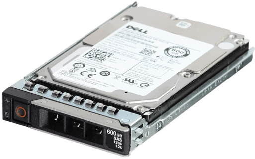 Image of Dell 600GB 15K 512n 12Gbps SAS 2.5 HDD Ent. Perf. v5 in 3.5 HYB CAR