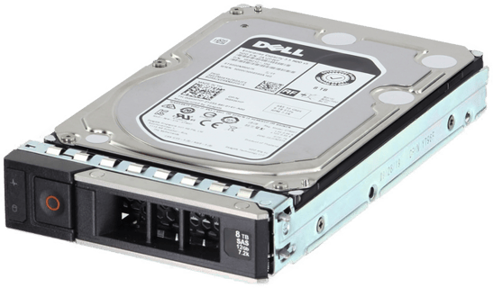 Image of Dell 8TB 7.2K 512e 12Gbps NL SAS 3.5 HDD Ent. Capacity v5