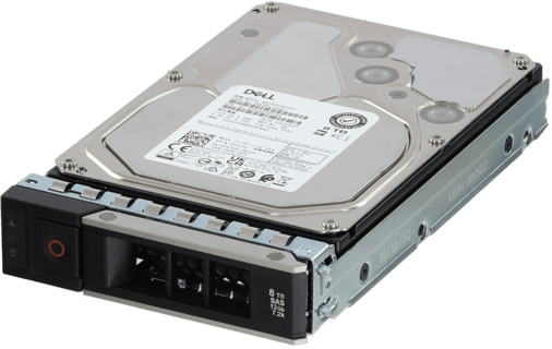 Image of Dell 8TB 7.2K 512e 12Gbps NL SAS 3.5 HDD MG06SCA