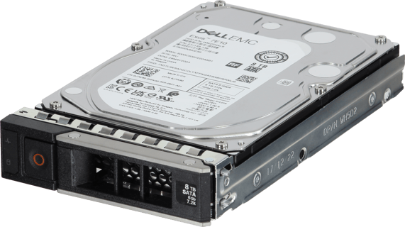 Image of Dell 8TB 7.2K 512e 6Gbps SATA 3.5 HDD Exos 7E10