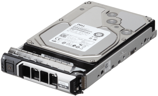 Image of Dell 8TB 7.2K 512e 6Gbps SATA 3.5 HDD MG06ACA CPO