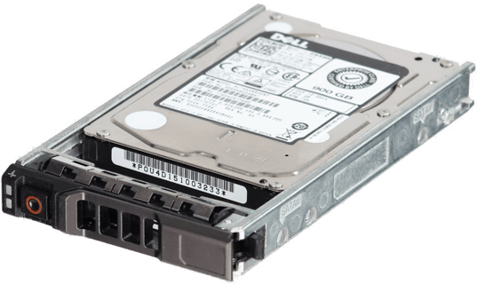Image of Dell 900GB 15K 512n 12Gbps SAS 2.5 HDD AL14SXB in 3.5 HYB CAR