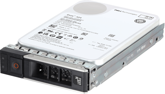 Image of Dell 20TB 7.2k 512e 12Gbps NL SAS 3.5 HDD Exos X24