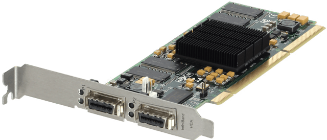 Image of Dell Topspin Infiniband 10Gb Dual Port HBA NDC