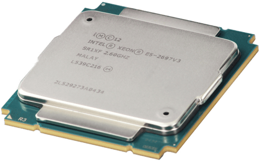 Image of 2x Intel E5-2697v3 2.6GHz/35M/2133MHz 14-Core 145W (338-BGQY)