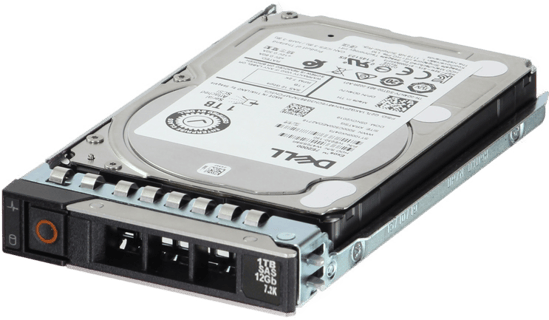 Image of Dell 1TB 7.2K 12Gbps NL SAS 2.5 HDD 512n (400-AUUG)