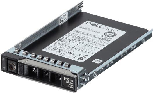Image of Dell 960GB 6Gbps SATA Read Intensive TLC 7mm 2.5 SSD 5300 Pro